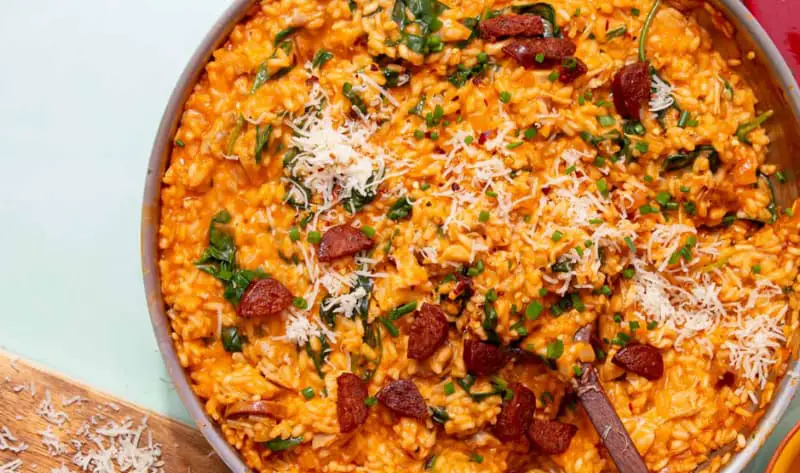 Jamie Oliver Chicken And Chorizo Risotto Recipe