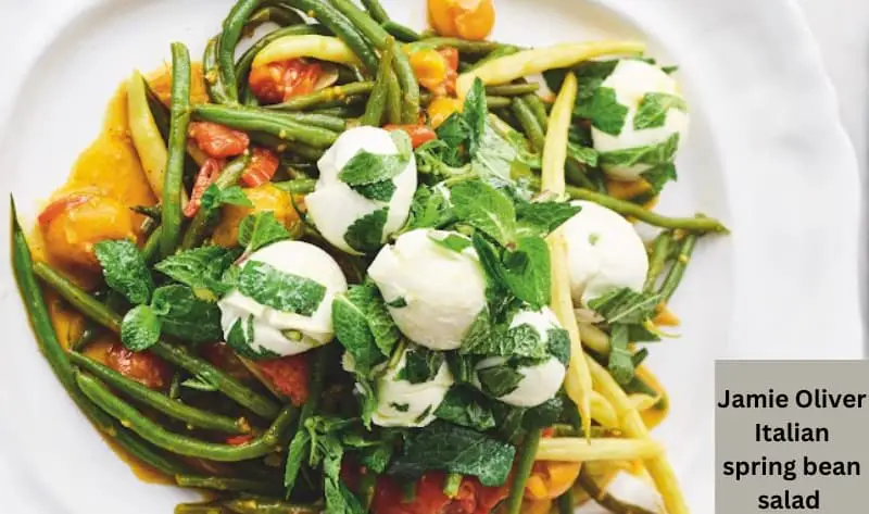 Jamie Oliver Italian spring bean salad