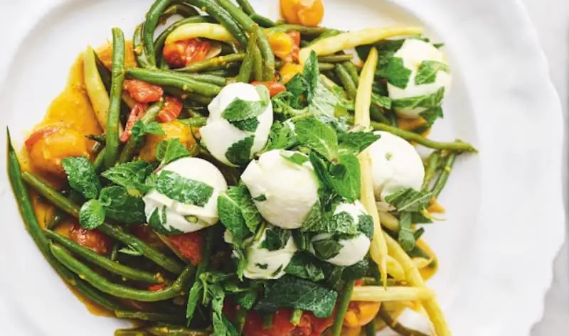 Jamie Oliver Italian spring bean salad