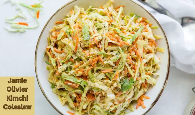 Jamie Oliver Kimchi Coleslaw