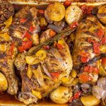 Jamie Oliver Cajun Chicken Tray Bake