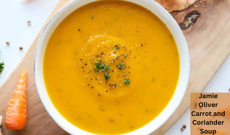 Jamie Oliver Carrot and Coriander Soup