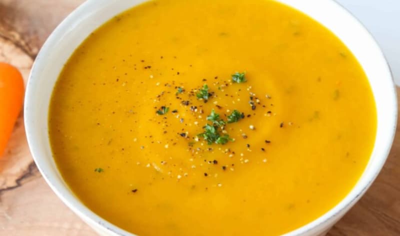 Jamie Oliver Carrot and Coriander Soup