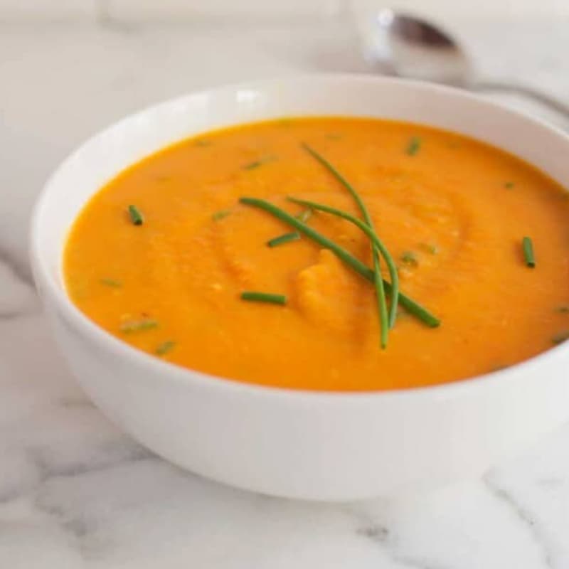 Jamie Oliver Carrot and Courgette Soup