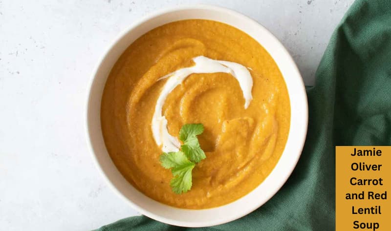 Jamie Oliver Carrot and Red Lentil Soup