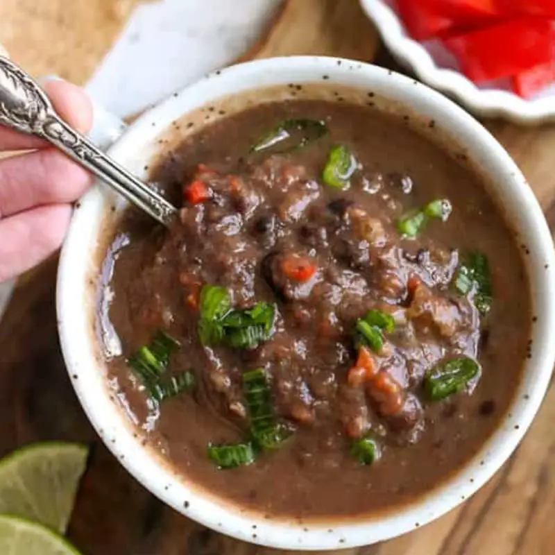 Jamie Oliver Costa Rican Black Bean Soup