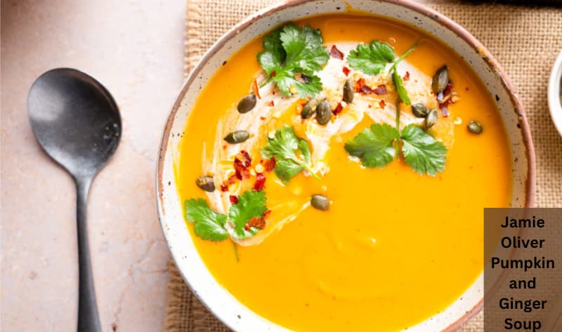 Jamie Oliver Pumpkin and Ginger Soup