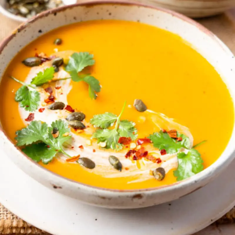 Jamie Oliver Pumpkin and Ginger Soup