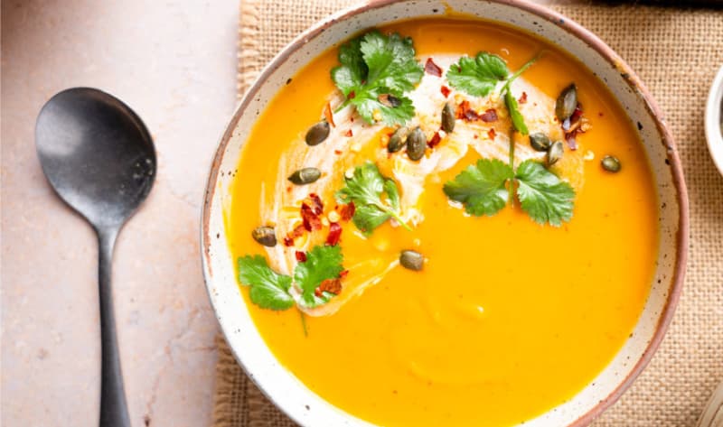 Jamie Oliver Pumpkin and Ginger Soup