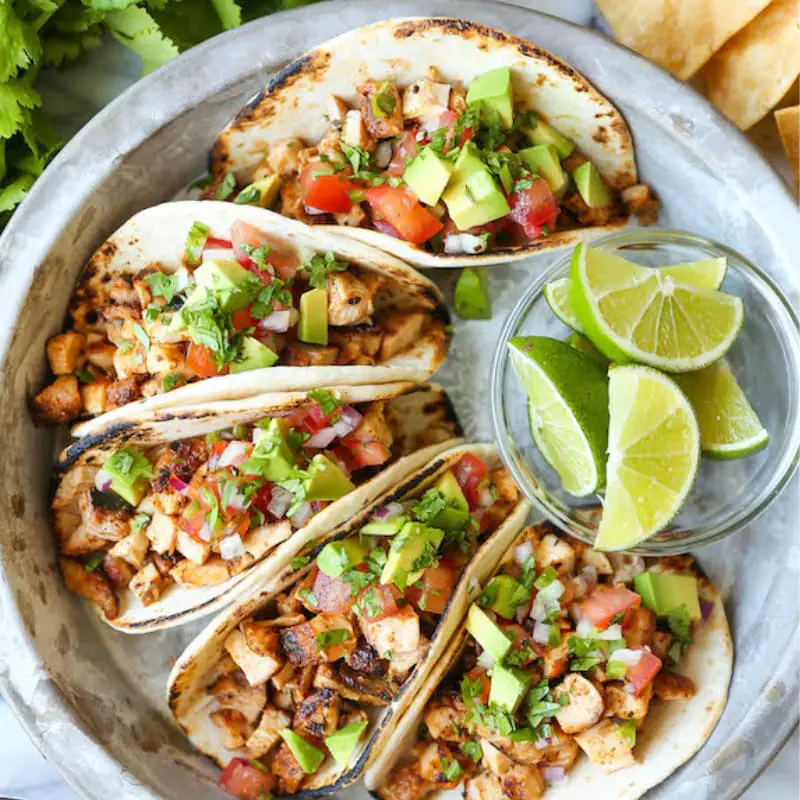 Jamie Oliver's Mexican Chicken Tacos