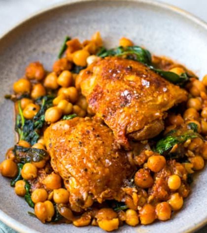 Jamie Oliver 5 Ingredients Chickpea Chicken