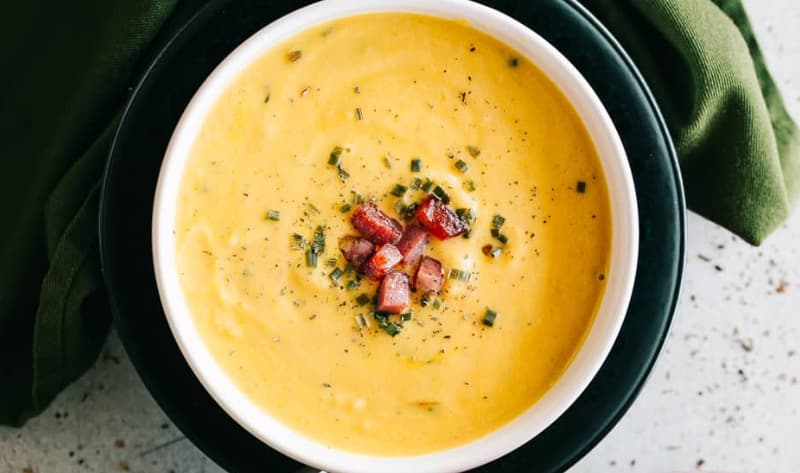 Jamie Oliver Cauliflower Cheese Soup