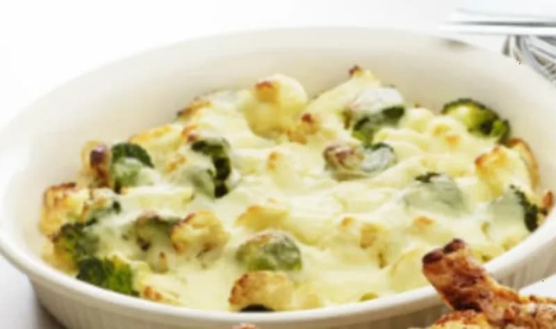 Jamie Oliver Cauliflower and Broccoli Cheese