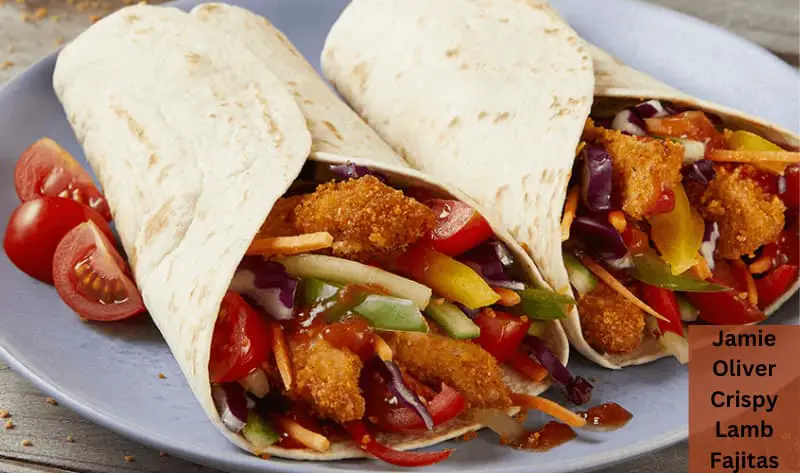 Jamie Oliver Crispy Lamb Fajitas