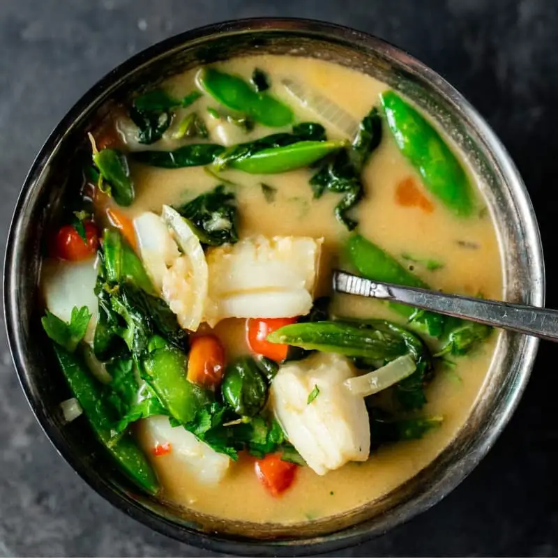 Jamie Oliver Fish Thai Green Curry