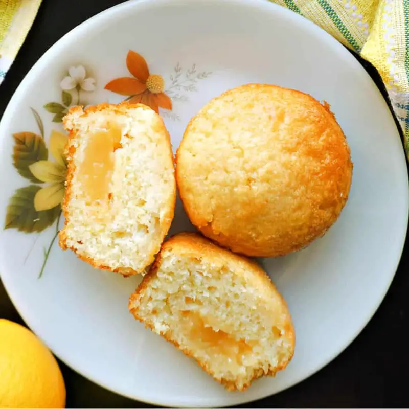 Jamie Oliver’s Lemon Curd Muffins