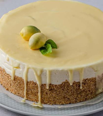 Jamie Oliver No Bake Lemon Cheesecake