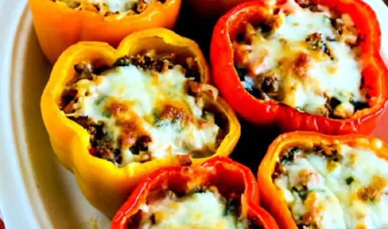 Jamie Oliver Rice Stuffed Peppers