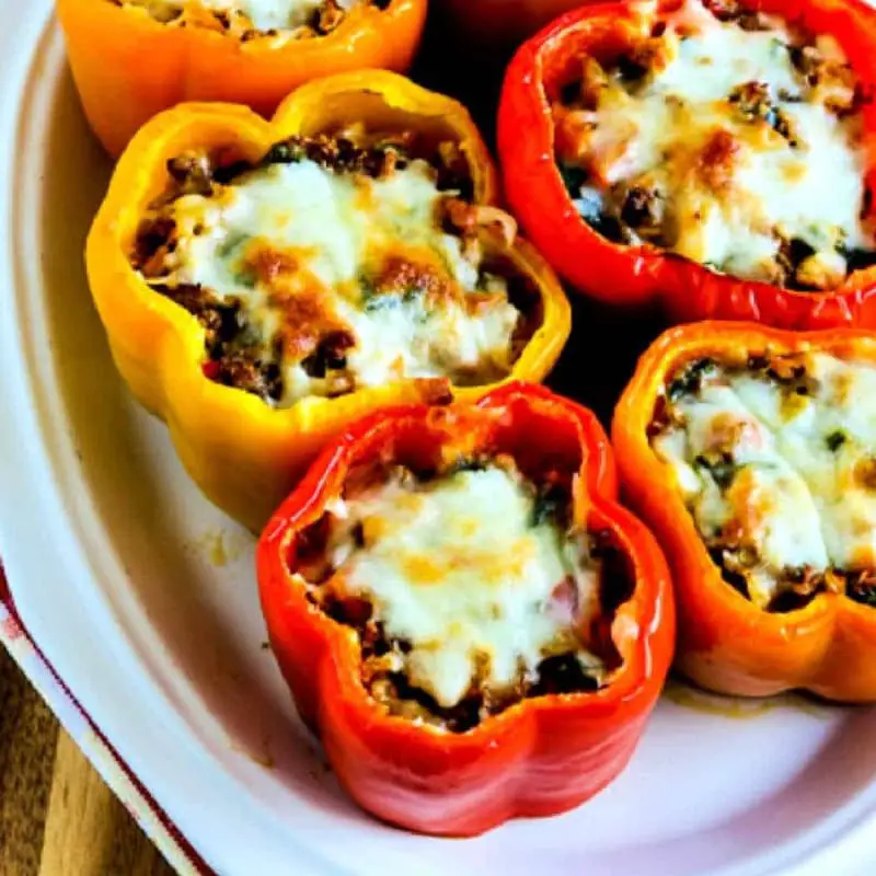 Jamie Oliver Rice Stuffed Peppers