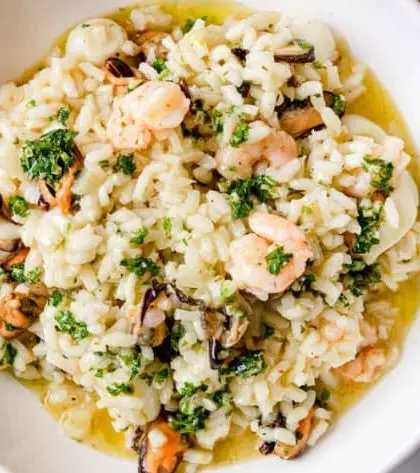 Jamie Oliver Seafood Risotto