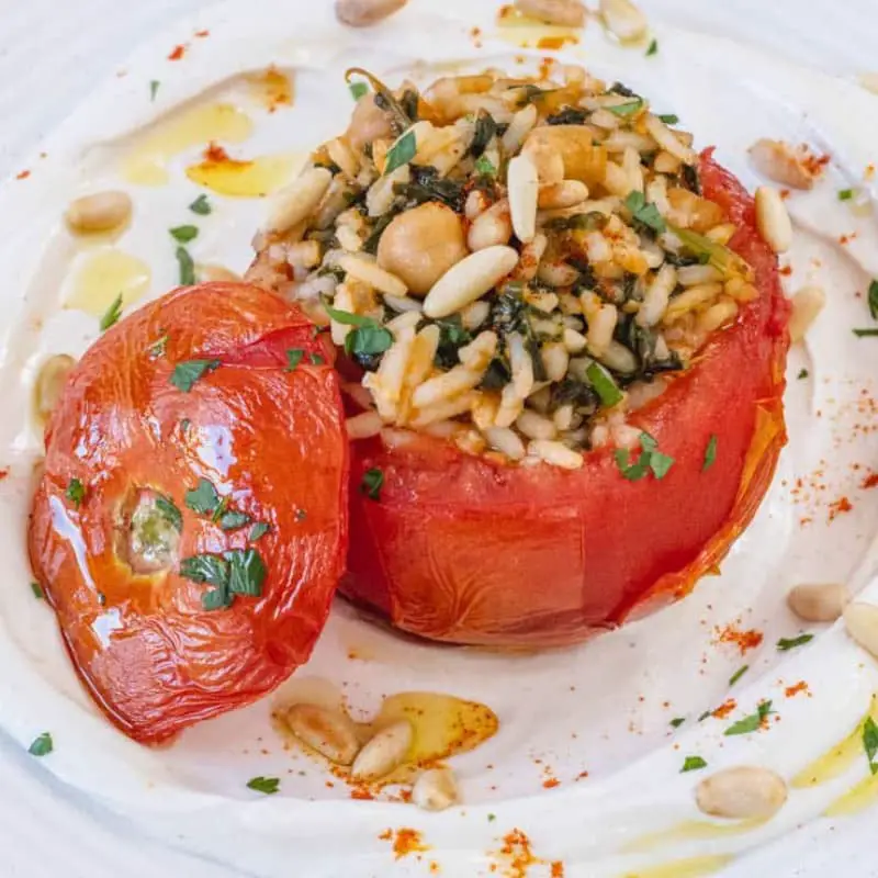 Jamie Oliver Stuffed Tomatoes