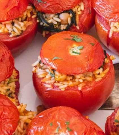 Jamie Oliver Stuffed Tomatoes