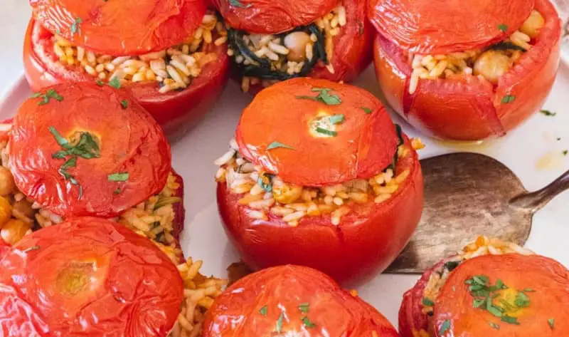 Jamie Oliver Stuffed Tomatoes