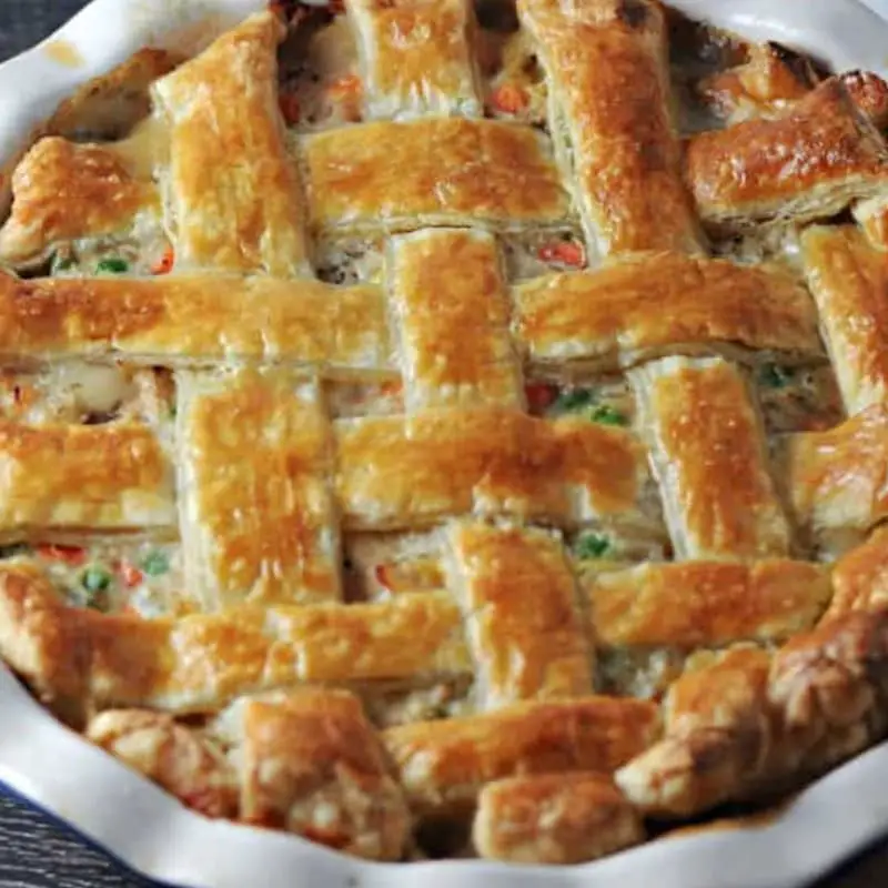 Jamie Oliver Turkey And Leek Pie With Puff Pastry