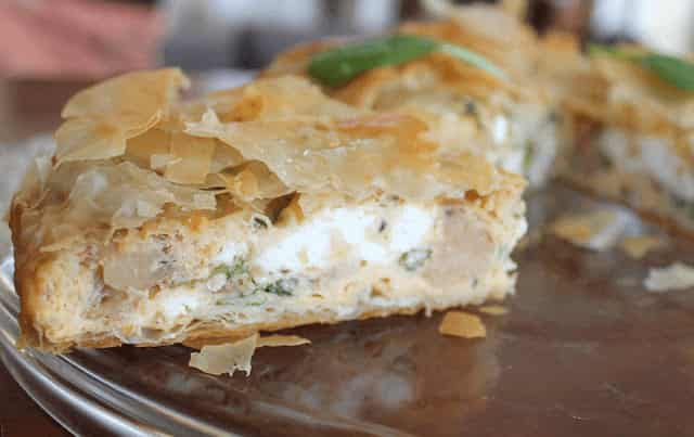 Jamie Oliver Salmon Filo Pie