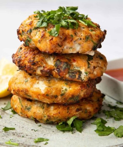 Jamie Oliver tuna fish cakes