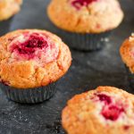 Jamie Oliver Raspberry and White Chocolate Muffins