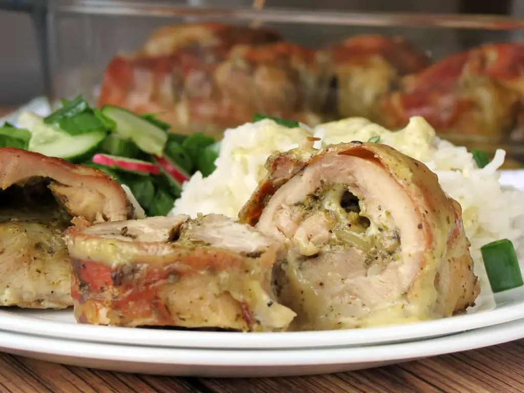 Jamie Oliver Stuffed Chicken Thighs