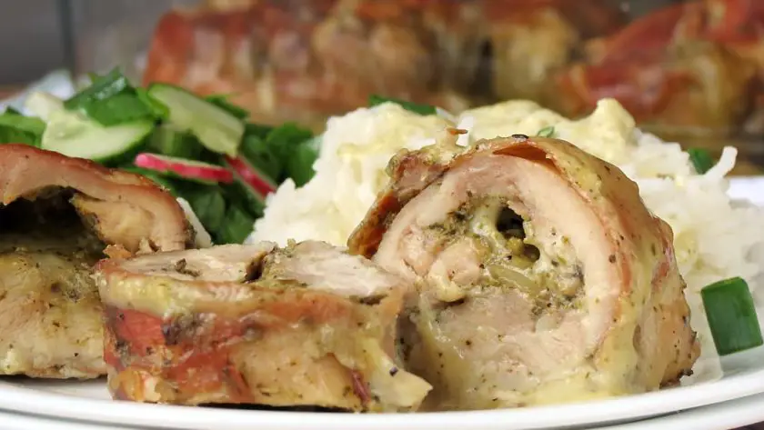 Jamie Oliver Stuffed Chicken Thighs