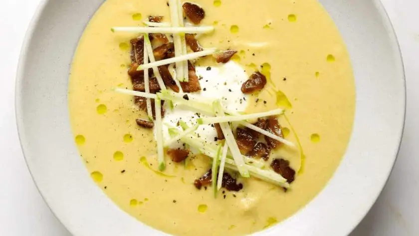 Jamie Oliver Parsnip and Apple Soup