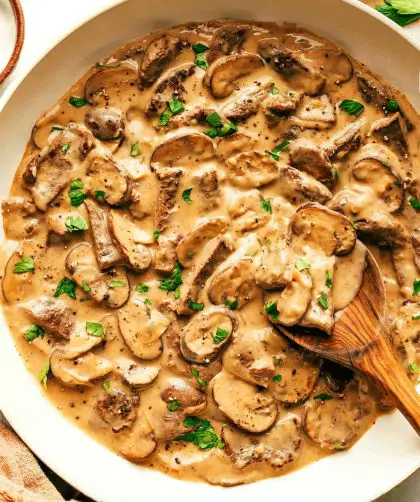 Jamie Oliver Beef Stroganoff