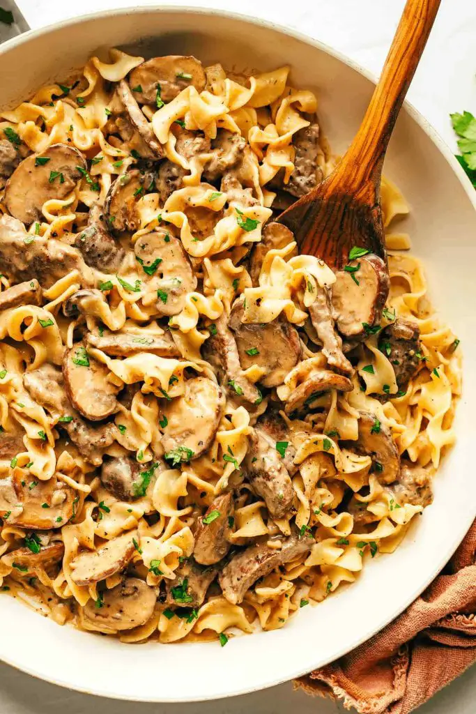 Jamie Oliver Beef Stroganoff