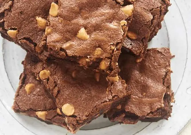 Jamie Oliver Peanut Butter Brownies