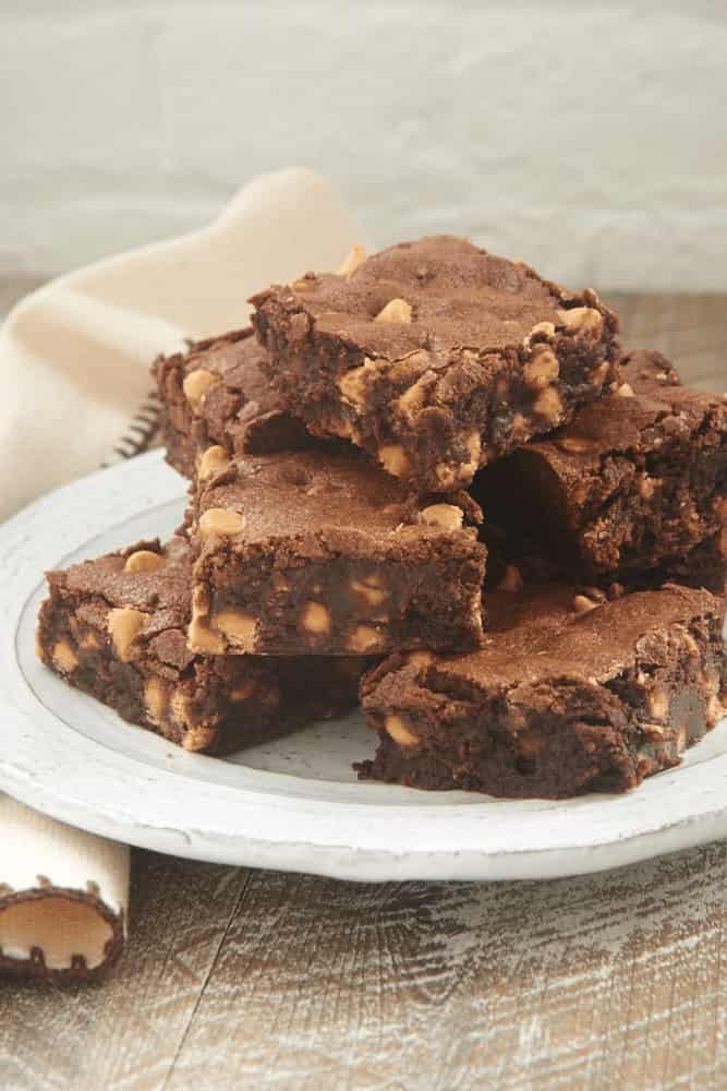 Jamie Oliver Peanut Butter Brownies