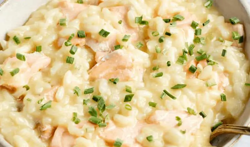 Jamie Oliver Salmon Risotto