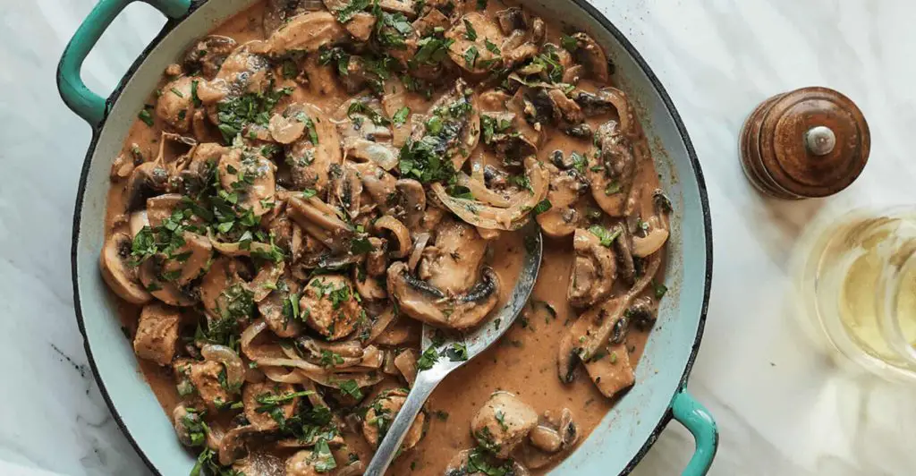 Jamie Oliver Mushroom Stroganoff