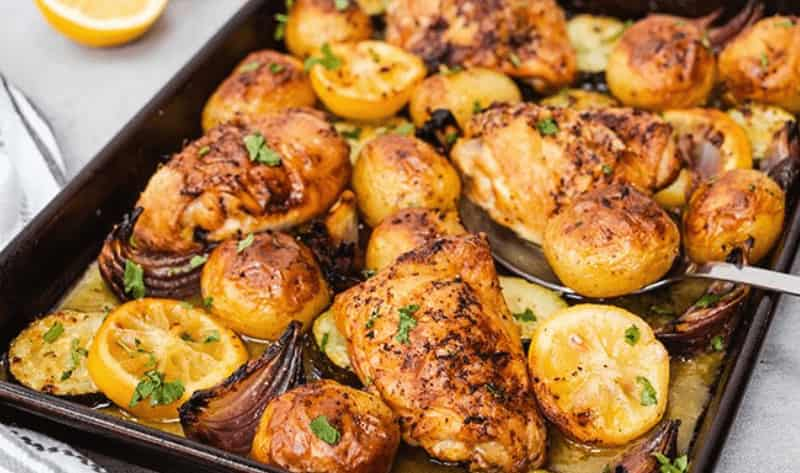 Jamie Oliver Chicken Tray Bake