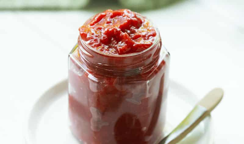 Jamie Oliver Rhubarb and Ginger Jam