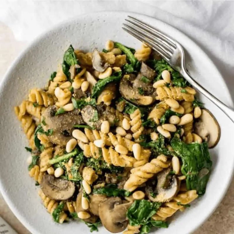 Jamie Oliver Spinach And Mushroom Pasta