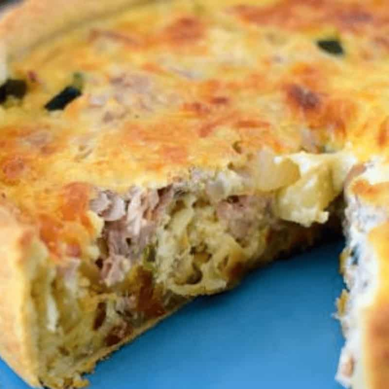 Jamie Oliver Tuna Quiche