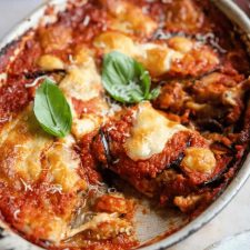 Aubergine Parmigiana