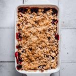 Jamie Oliver Apple and Blackberry Crumble