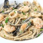 Jamie Oliver Creamy Seafood Pasta