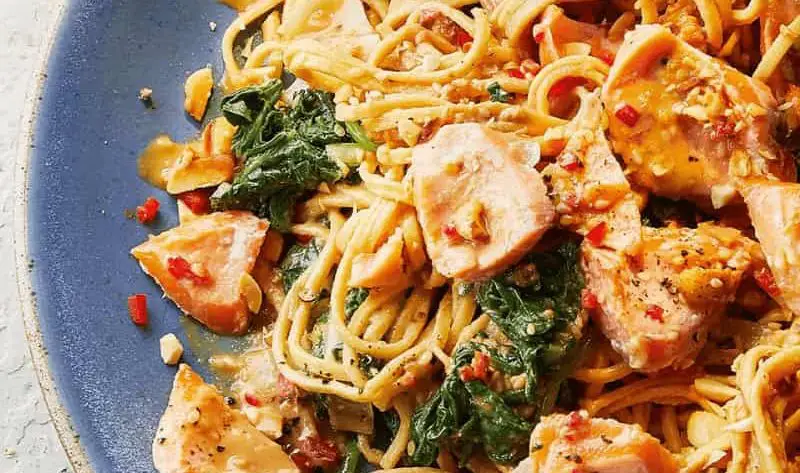 jamie oliver salmon noodles