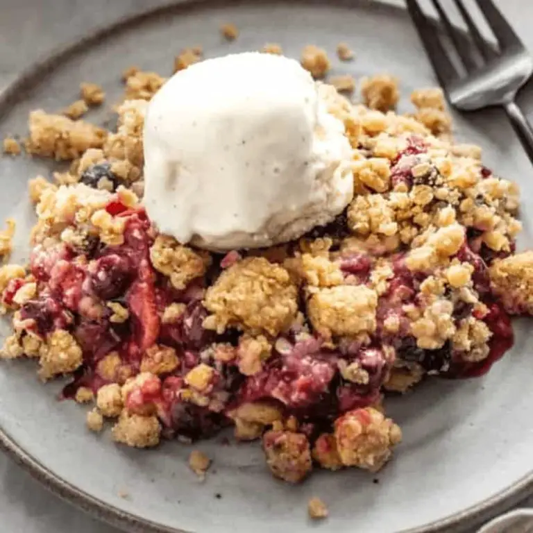 Jamie Oliver Berry Crumble Recipe