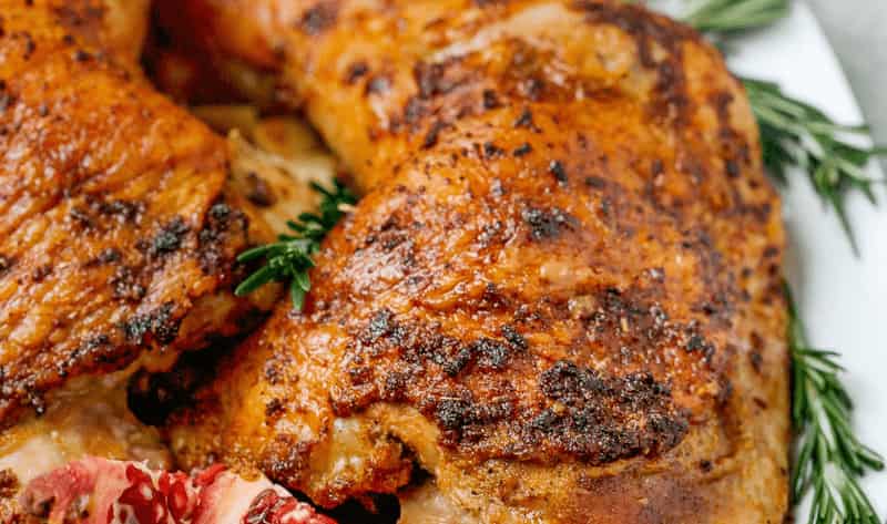 Jamie Oliver Stuffed Turkey Legs